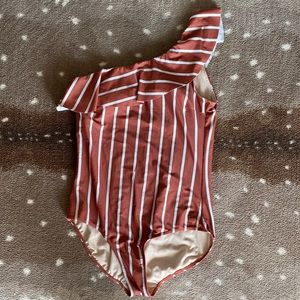 Albion Swimsuit One Shoulder One Piece Size Large